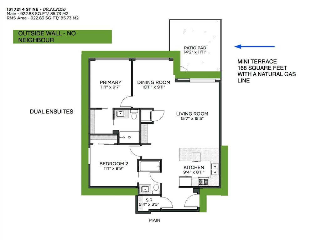 Picture for 131, 721 4 Street NE