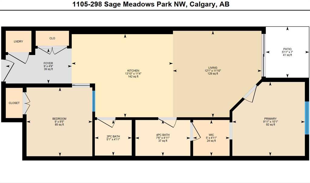 Picture for 1105, 298 Sage Meadows Park NW