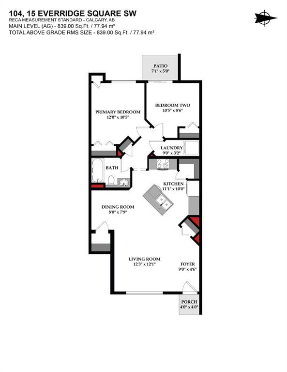 Picture for 104, 15 Everridge Square SW