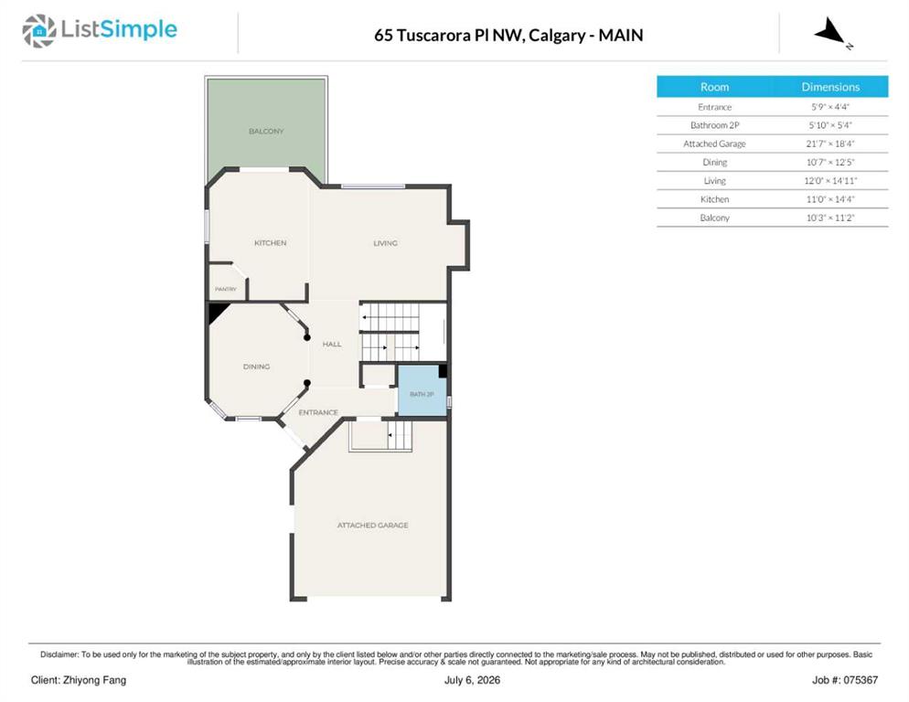 Picture for 65 Tuscarora Place NW